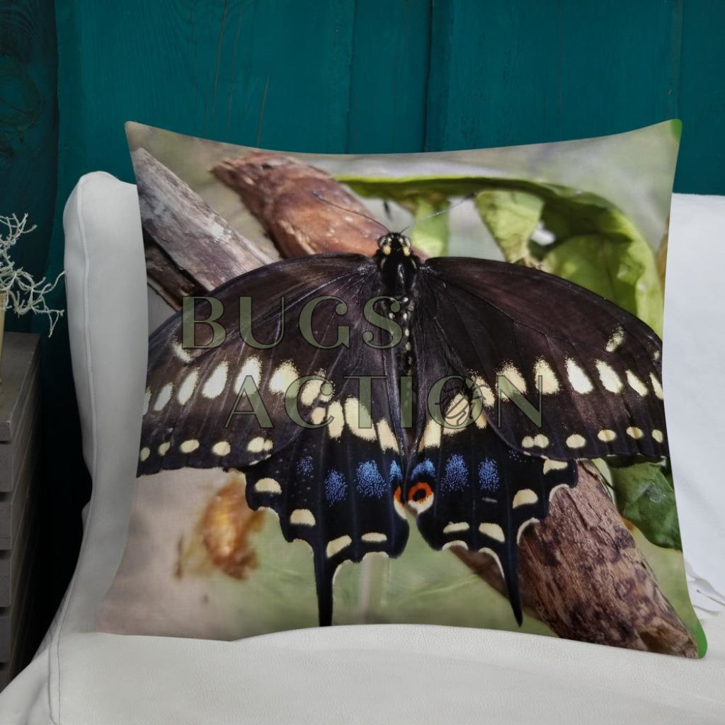 Butterfly Pillow 22×22